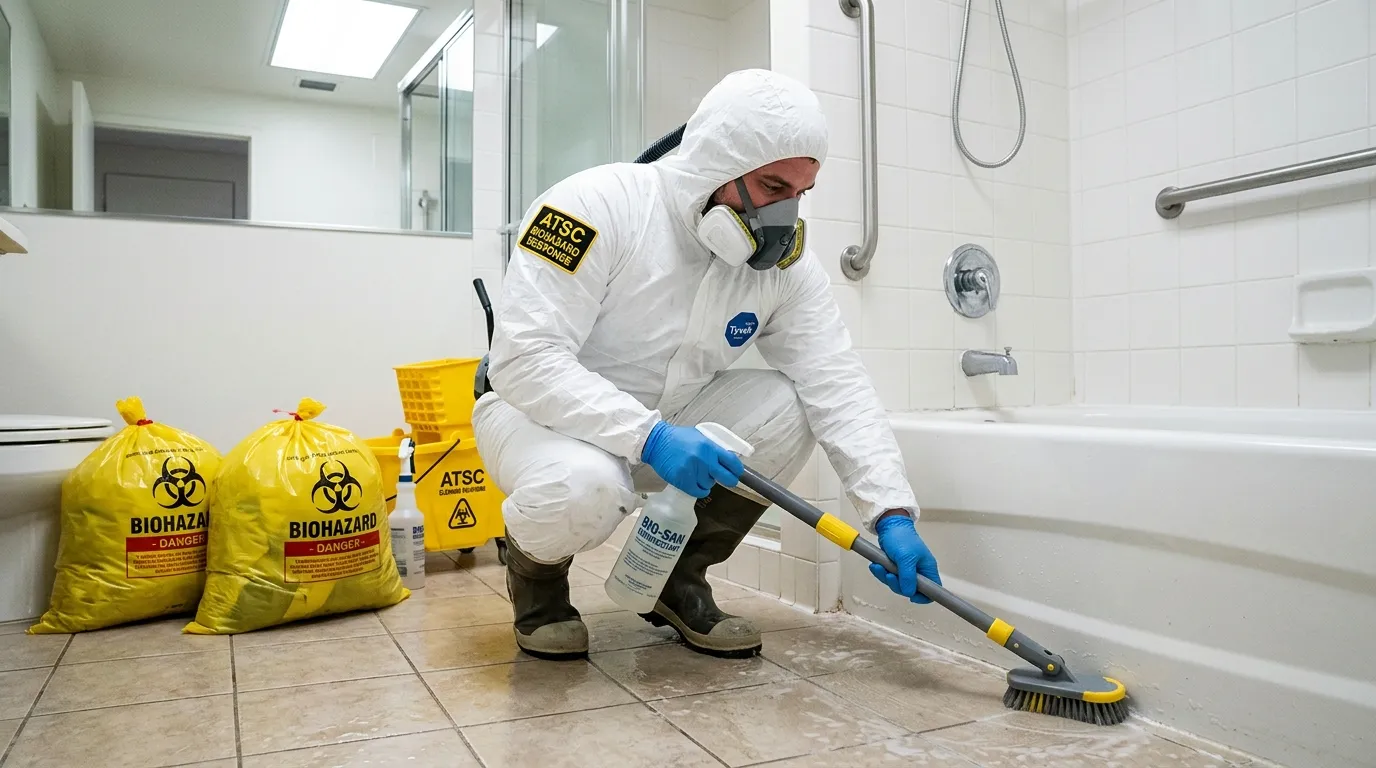 Decontamination equipment deployed for Blood Cleanup in Ellicott City